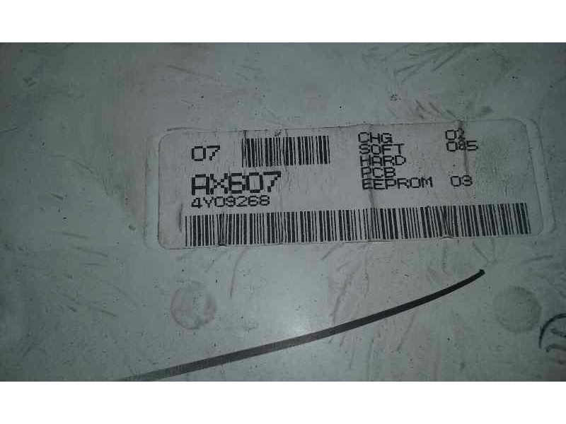 Recambio de pantalla multifuncion para nissan micra (k12e) acenta referencia OEM IAM AX607  