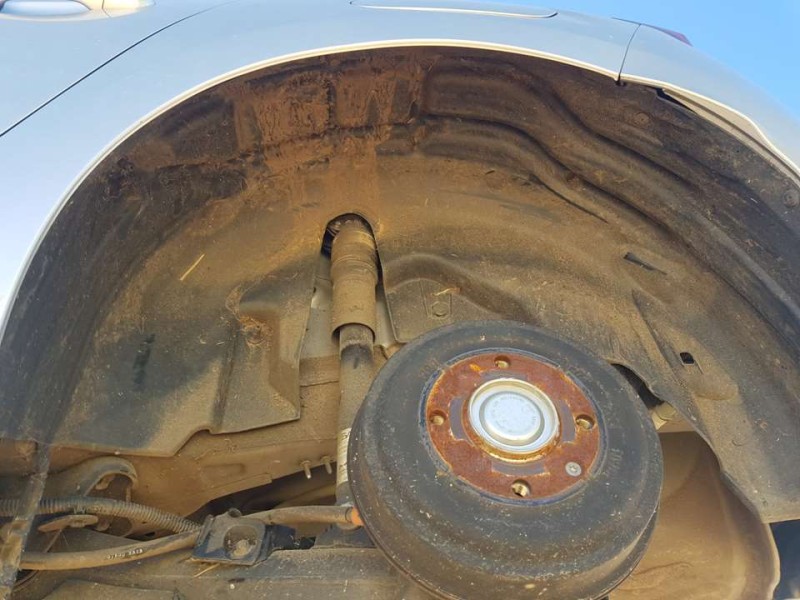 Recambio de plastico pase rueda tras. izq. para opel corsa f edition referencia OEM IAM 9829469280  