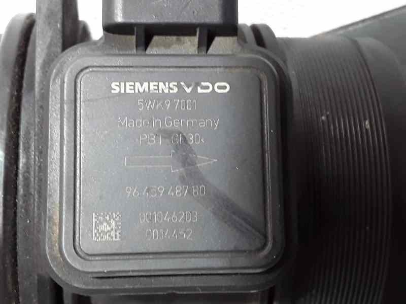 Recambio de caudalimetro para citroën c6 exclusive referencia OEM IAM 9645948780 5WK97001 SIEMENS VDO