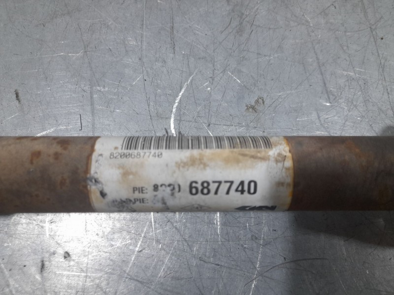 Recambio de transmision delantera derecha para renault kangoo / grand kangoo ii (kw0/1_) 1.5 dci 70 (kw0v, kw0a) referencia OEM 