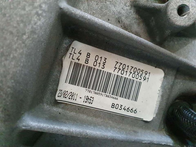 Recambio de caja cambios para renault laguna iii authentique referencia OEM IAM TL4013 B034666 6VELOCIDADES