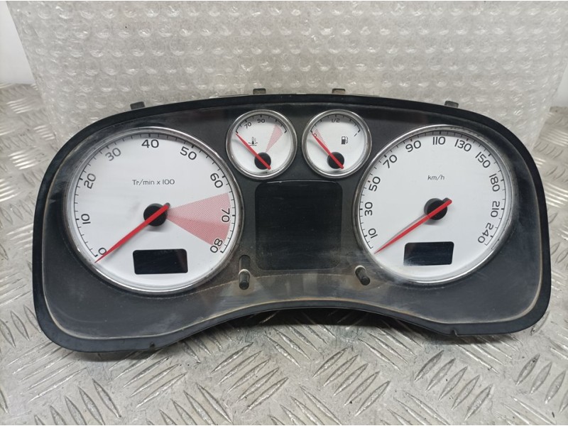 Recambio de cuadro instrumentos para peugeot 307 cc (s1) 1.6 referencia OEM IAM 9655476680 NS60259175 SAGEM
