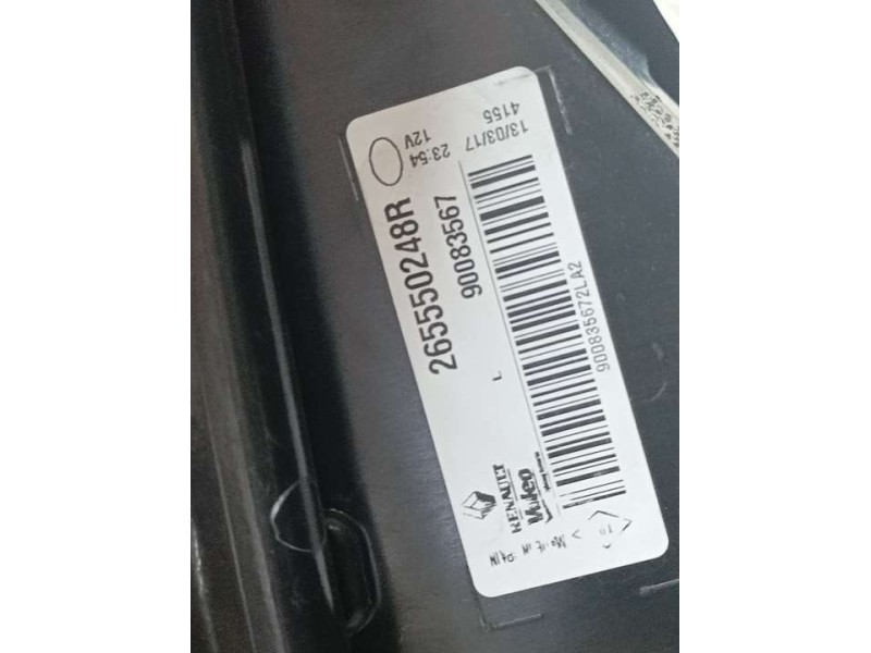 Recambio de piloto trasero izquierdo para renault megane iv berlina 5p zen referencia OEM IAM 265550248R  INTERIOR