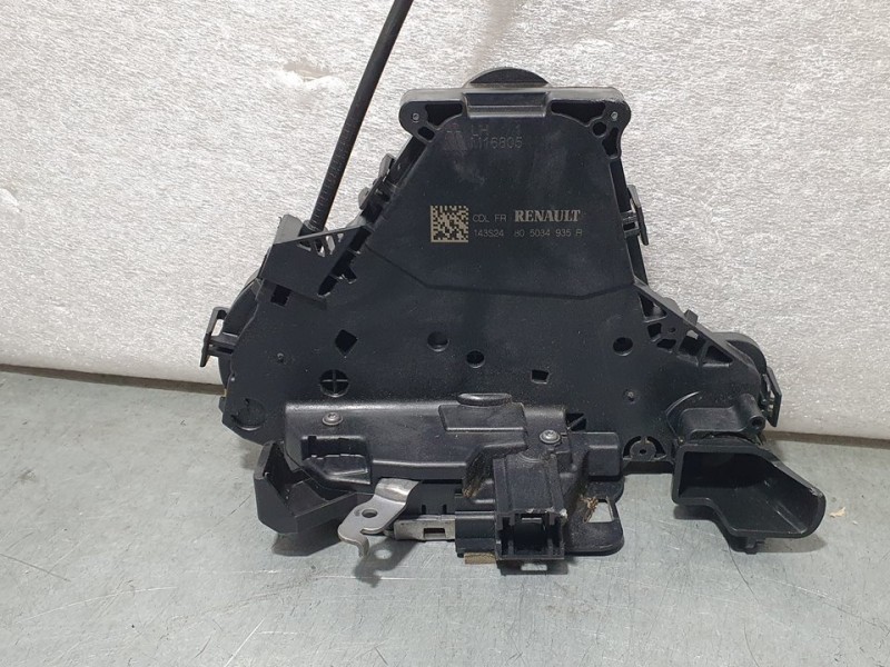 Recambio de cerradura puerta delantera izquierda para renault captur ii experience referencia OEM IAM 805034935R  4 PINES