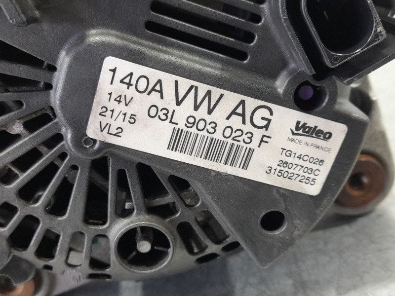 Recambio de alternador para seat ibiza iv (6j5, 6p1) 1.6 tdi referencia OEM IAM Q3L903023F  