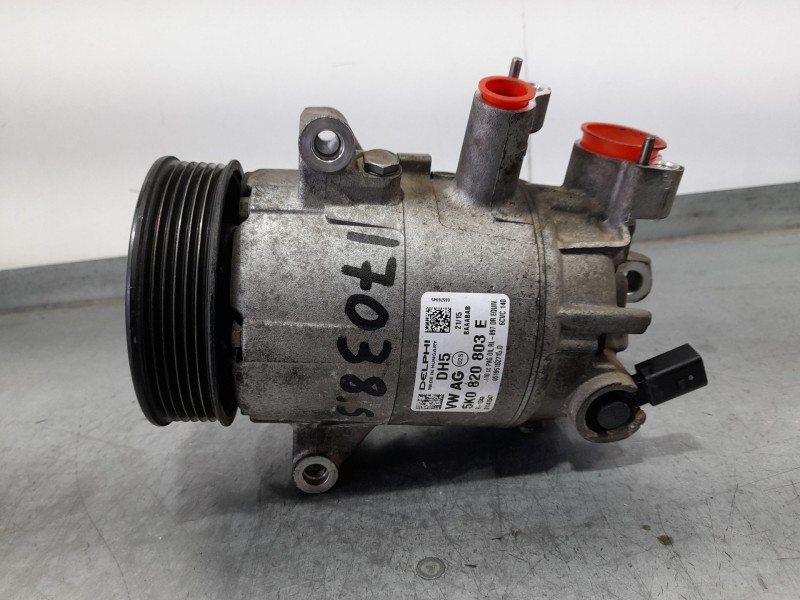 Recambio de compresor aire acondicionado para seat ibiza iv (6j5, 6p1) 1.6 tdi referencia OEM IAM 5K0820803E  