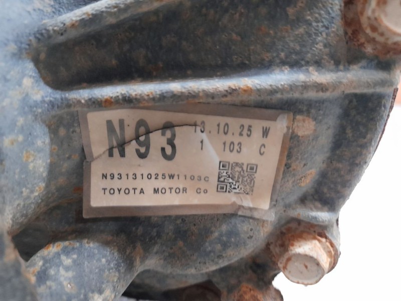 Recambio de diferencial delantero para toyota land cruiser (j15) basis referencia OEM IAM   