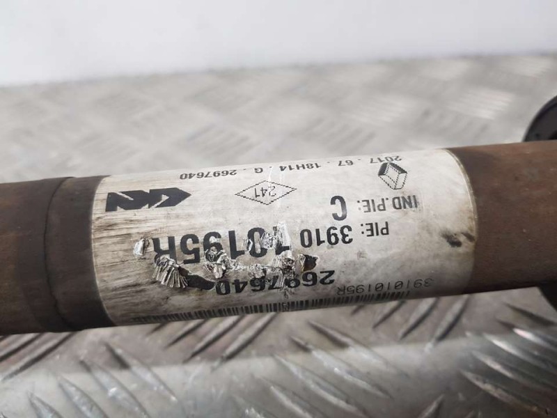 Recambio de transmision delantera izquierda para renault megane iv berlina 5p zen referencia OEM IAM 391010195R  