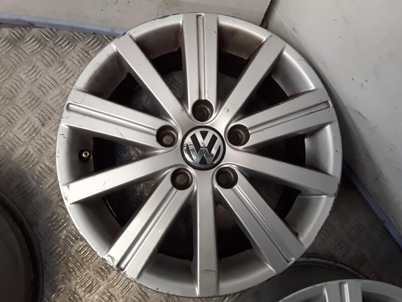 Recambio de juego llantas aluminio para volkswagen golf plus (521) advance referencia OEM IAM 6.5X15 5 TORN ET50 ALUMINIO ROZADA