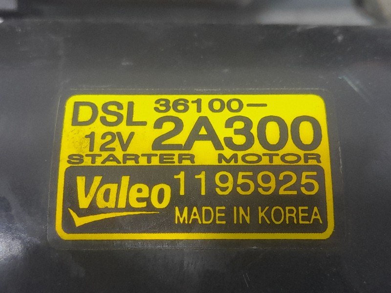 Recambio de motor arranque para kia cee´d hatchback (ed) 1.6 crdi 90 referencia OEM IAM 361002A300 1195925 VALEO