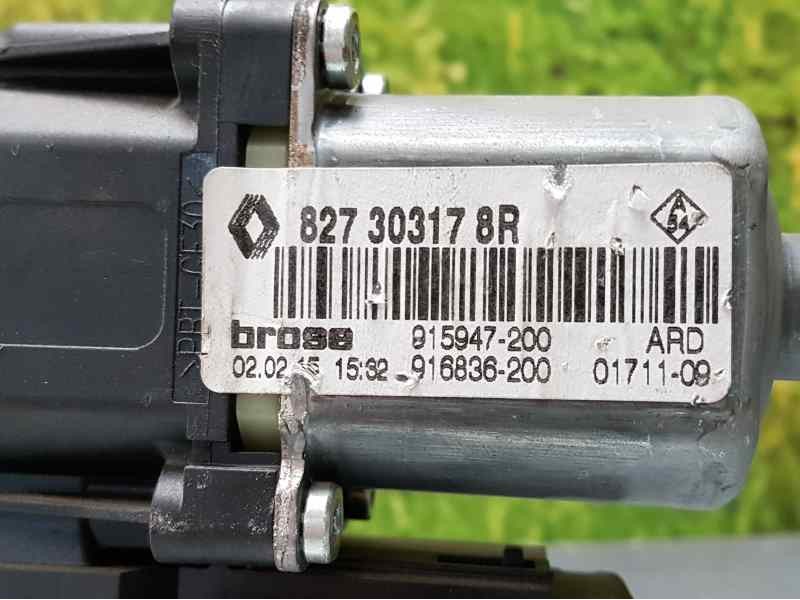 Recambio de motor elevalunas trasero derecho para renault scenic iii expression referencia OEM IAM 827303178R 6 PINS BROSE