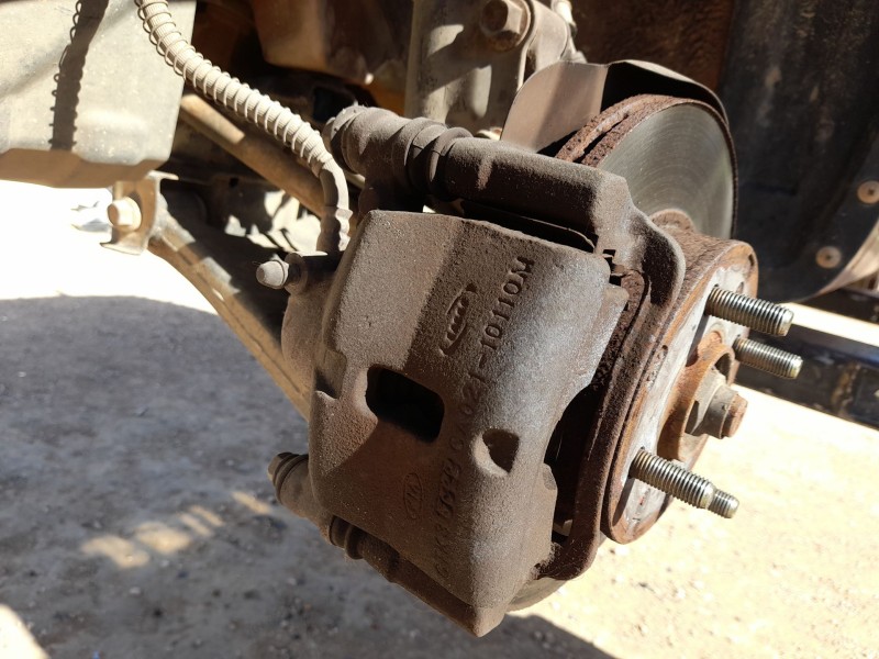 Recambio de pinza freno delantera izquierda para kia picanto i (sa) 1.1 referencia OEM IAM 5811007500  