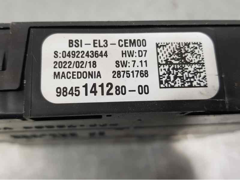 Recambio de caja reles / fusibles para peugeot 208 (p2) allure referencia OEM IAM 9845141280  DELPHI