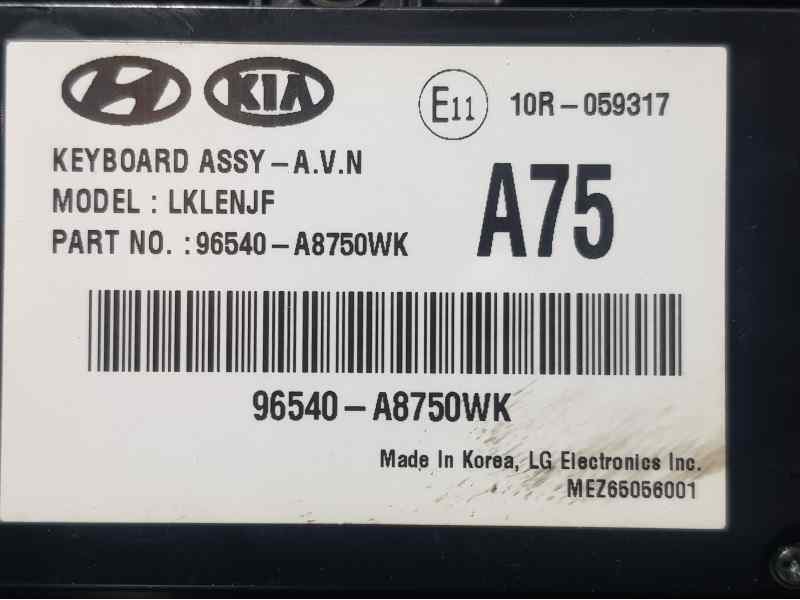 Recambio de mando climatizador para kia optima vision referencia OEM IAM 96540A8750WK  