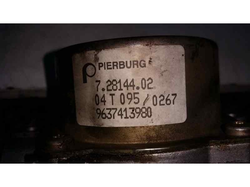 Recambio de depresor freno / bomba vacio para citroën c3 1.4 hdi referencia OEM IAM 72814402 9637413980 PIERBURG