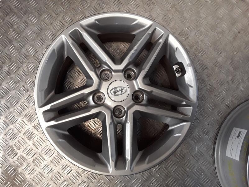 Recambio de juego llantas aluminio para hyundai kona (os, ose, osi) 1.0 t-gdi referencia OEM IAM 6.5X16 5 TORN ET44 ALUMINIO ROZ
