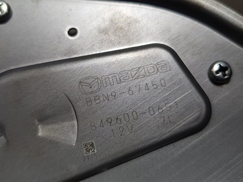 Recambio de motor limpia trasero para mazda 3 lim. (bl) luxury referencia OEM IAM 8496000651 BBN967450 