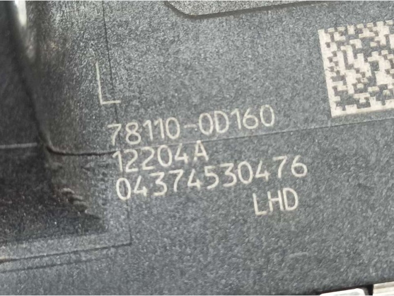 Recambio de potenciometro pedal para toyota yaris active hybrid referencia OEM IAM 781100D160 12204A 