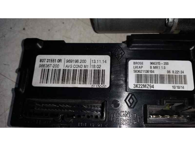 Recambio de motor elevalunas delantero izquierdo para renault megane iii berlina 5 p business referencia OEM IAM 966367200 80731