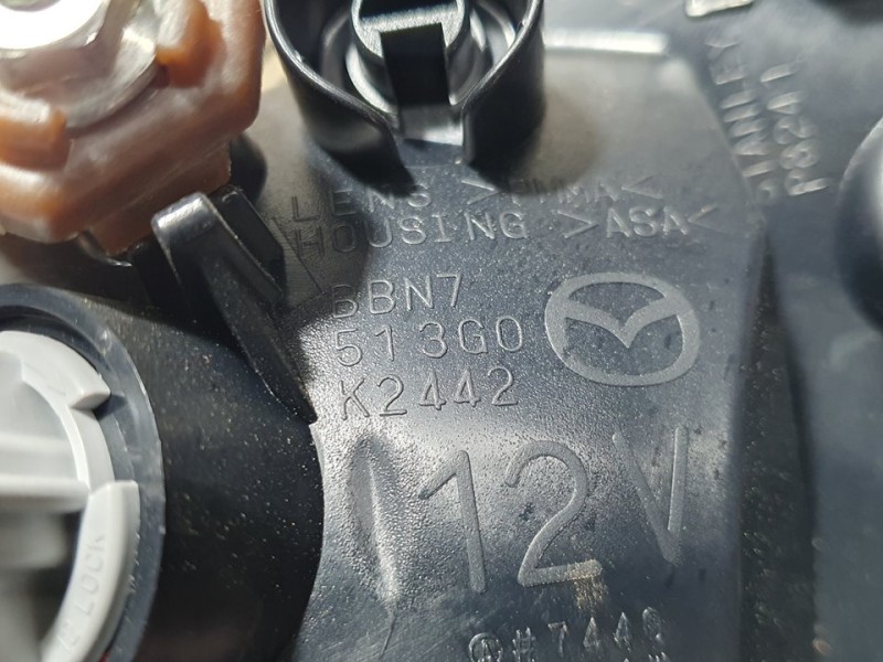 Recambio de piloto trasero izquierdo para mazda 3 lim. (bl) luxury referencia OEM IAM 513G0K2442  INTERIOR