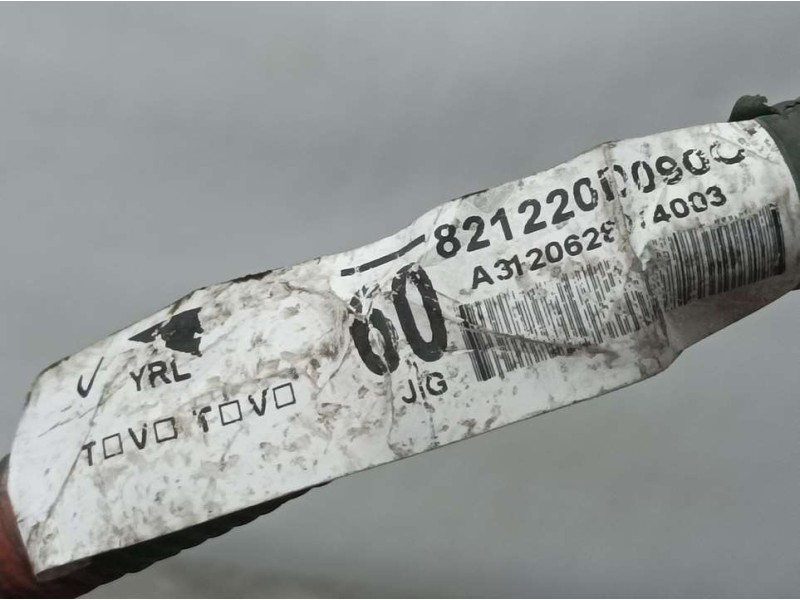 Recambio de modulo electronico para toyota yaris active hybrid referencia OEM IAM 821220D090 A3120628 CABLE BATERIA