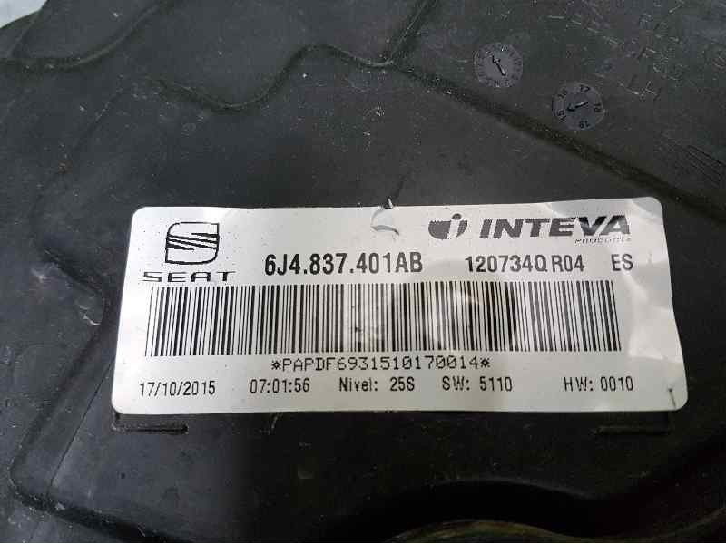 Recambio de elevalunas delantero izquierdo para seat ibiza (6p1) reference referencia OEM IAM 6J4837401 120734Q ELECTRICO 14 PIN