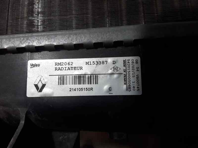 Recambio de radiador agua para renault scenic iii expression referencia OEM IAM 214105150R RM2062 VALEO