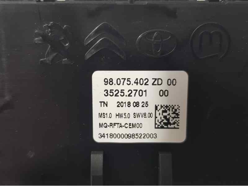Recambio de mando climatizador para opel combo cargo (e) selection referencia OEM IAM 98075402ZD00 3525270100 