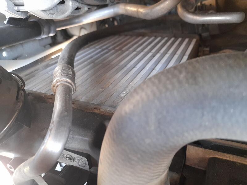 Recambio de intercooler para renault megane iv hatchback (b9a/m/n_) 1.5 dci 90 (b9a1) referencia OEM IAM 144614EA1B  