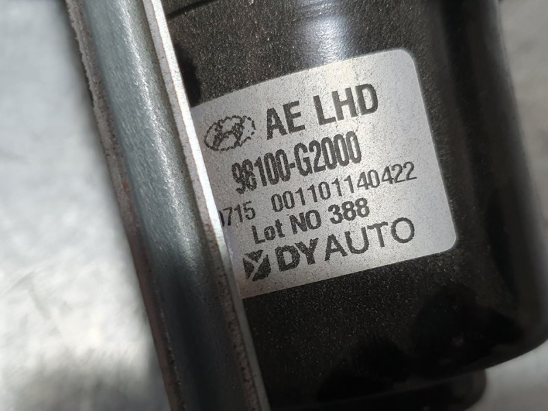 Recambio de motor limpia delantero para hyundai ioniq klass electro referencia OEM IAM 98100G200  