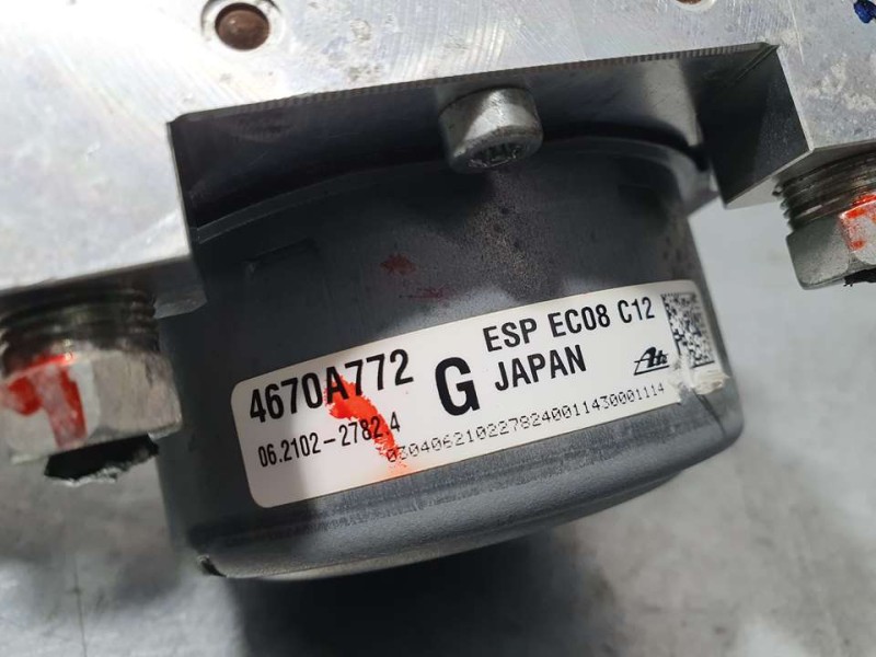 Recambio de abs para mitsubishi asx (ga0w) motion 2wd referencia OEM IAM 4670A772 06210227824 ATE