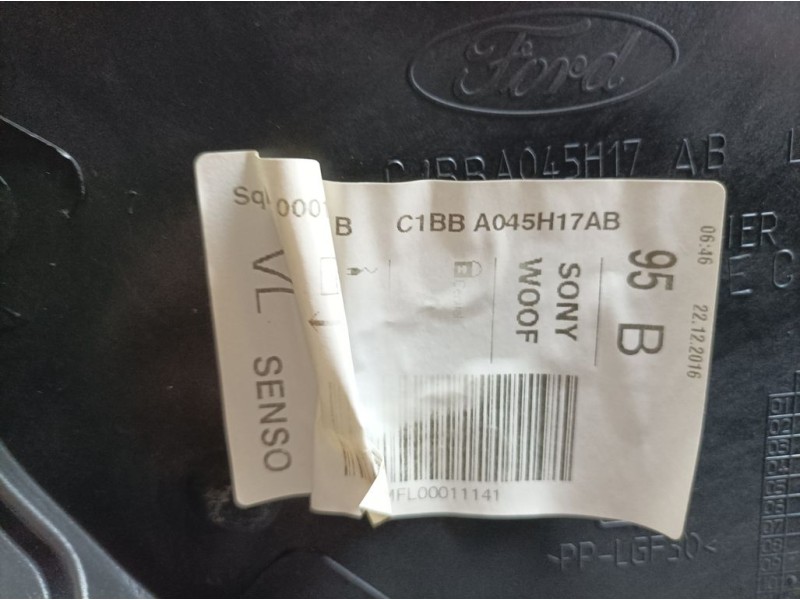 Recambio de elevalunas delantero izquierdo para ford fiesta (ccn) st-line referencia OEM IAM C1BBA045H17AB  ELECTRICO 6 PINS