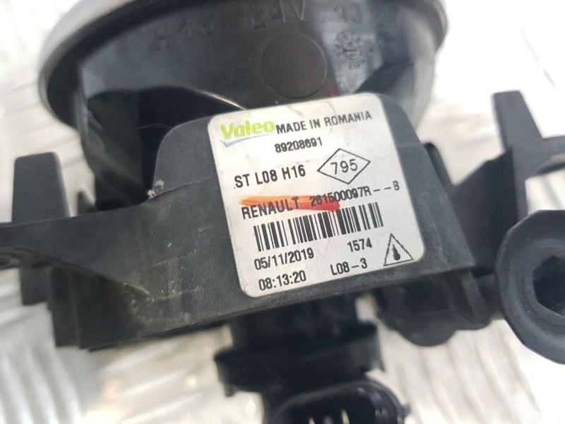 Recambio de faro antiniebla derecho para dacia sandero ii (b8_) tce 90 lpg (b8m1) referencia OEM IAM 261500097R VALEO 89208691