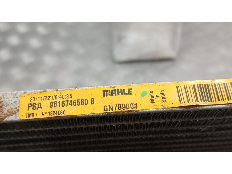 Recambio de condensador / radiador aire acondicionado para opel combo furgoneta/monovolumen (k9) 1.5 d referencia OEM IAM 981674