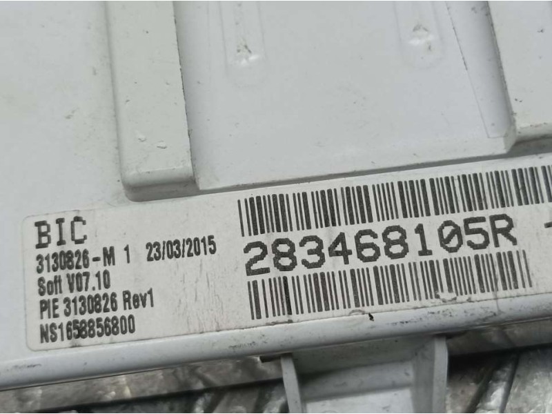 Recambio de modulo electronico para renault captur zen referencia OEM IAM 283468105R NS1658856800 