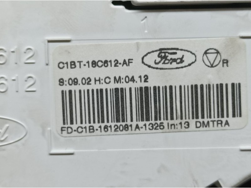 Recambio de mando climatizador para ford fiesta (ccn) st-line referencia OEM IAM C1BT18C612AF  