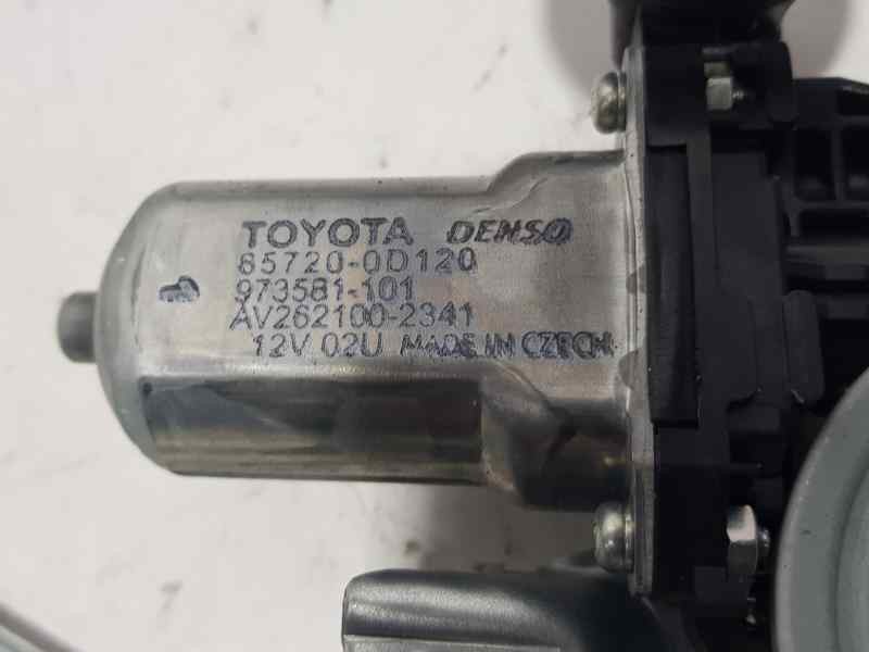 Recambio de elevalunas trasero derecho para toyota yaris hsd city referencia OEM IAM 973581101  DENSO ELECTRICO 6 PINS