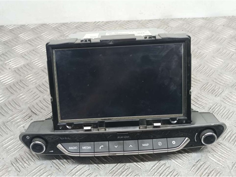 Recambio de sistema navegacion gps para hyundai ioniq hybrid referencia OEM IAM 96550G2251 LAN6B20EHAE 