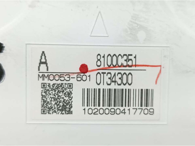 Recambio de cuadro instrumentos para mitsubishi asx (ga0w) motion 2wd referencia OEM IAM 8100C351 MM0053601 