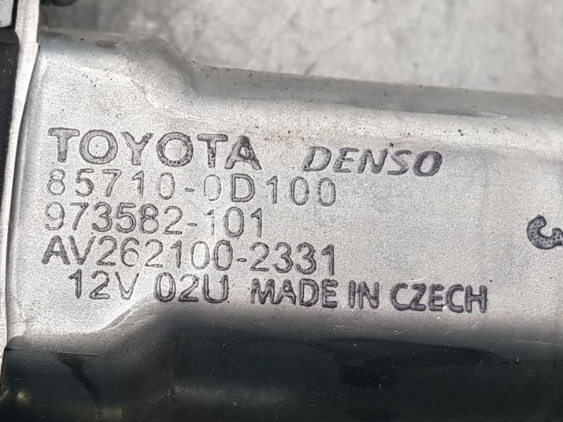 Recambio de elevalunas trasero izquierdo para toyota yaris hsd city referencia OEM IAM 973582101 6 PINS ELECTRICO