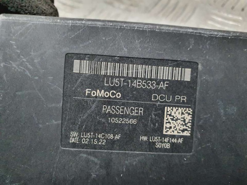 Recambio de modulo electronico para ford puma hybrid titanium referencia OEM IAM LU5T14B533AF 10522566 FOMOCO D.D