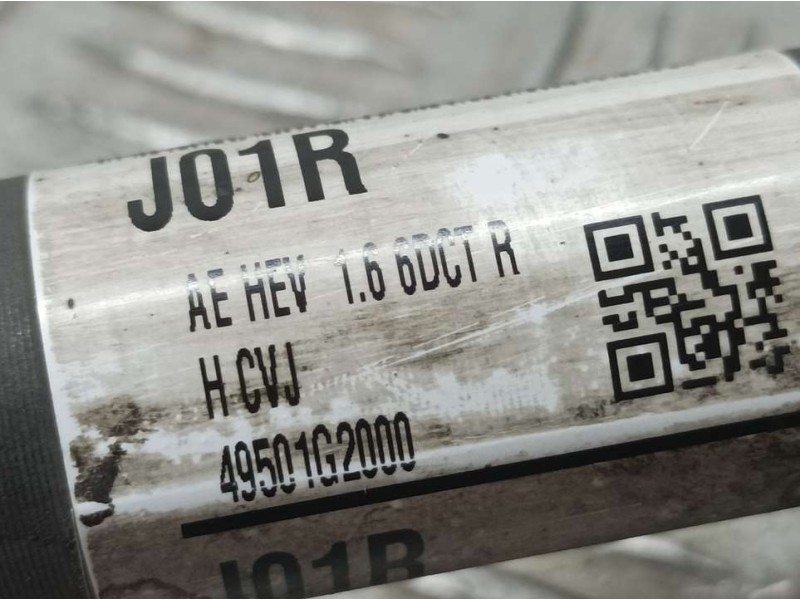 Recambio de transmision delantera derecha para hyundai ioniq hybrid referencia OEM IAM 49501G2000  