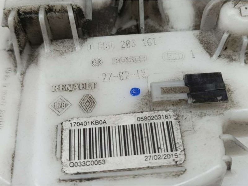 Recambio de aforador para nissan pulsar (c13) acenta referencia OEM IAM 170401KB0A 0580203161 BOSCH