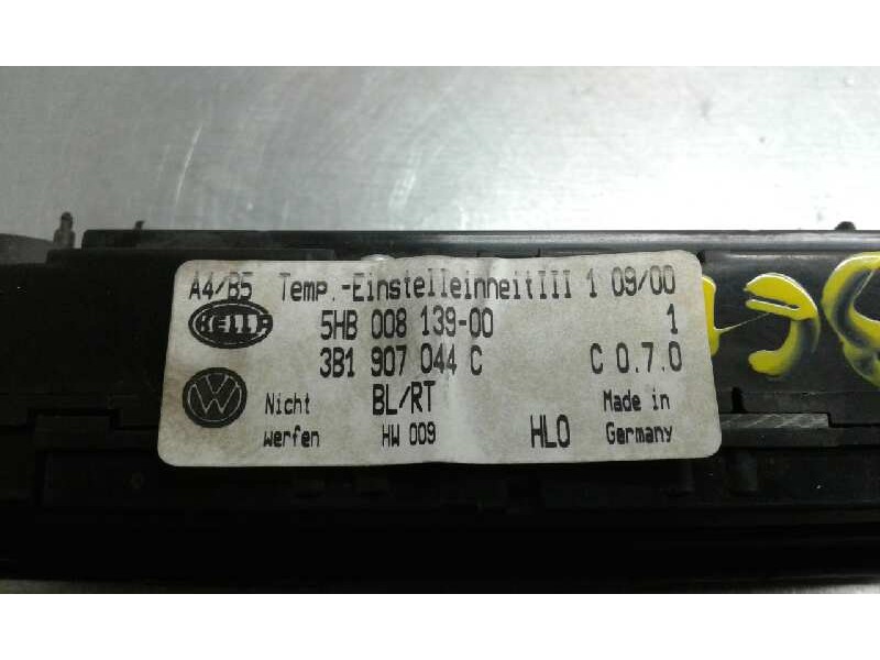 Recambio de mando climatizador para volkswagen bora berlina (1j2) highline referencia OEM IAM 5HB00913900 3B1907044C HELLA