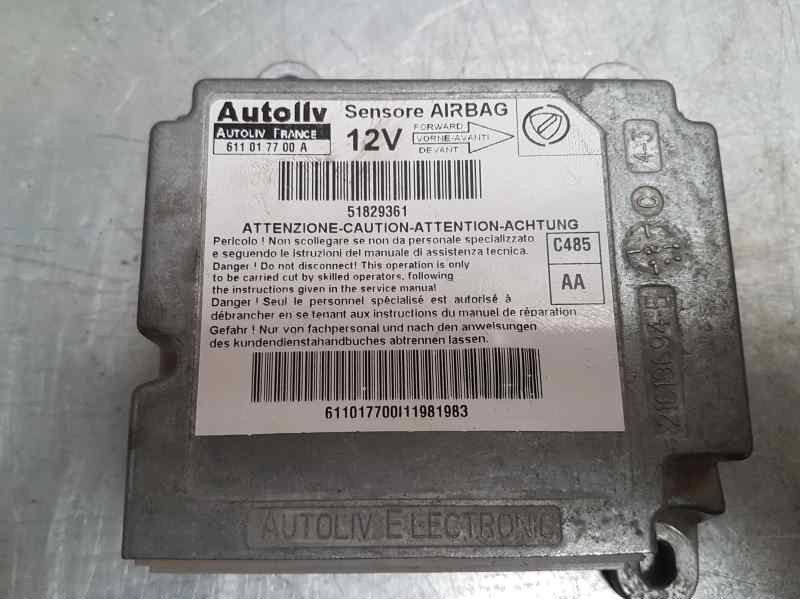 Recambio de airbag delantero izquierdo para fiat doblo cargo (223) 1.9 jtd sx furg. panorama referencia OEM IAM 0735380513  