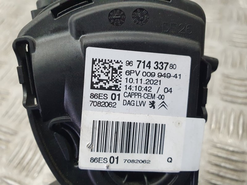 Recambio de potenciometro pedal para citroën c3 aircross c-series referencia OEM IAM 9671433780 6PV009949 