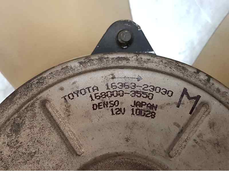 Recambio de electroventilador para toyota previa (r30) 2.0 d-4d linea sol referencia OEM IAM 1636323030 1680003550 DENSO