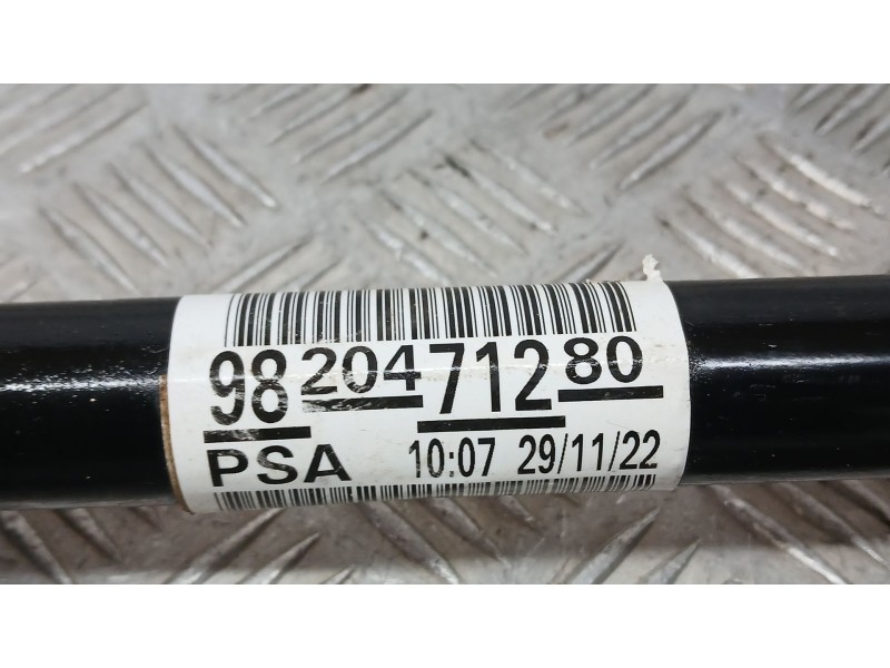 Recambio de transmision delantera izquierda para opel combo furgoneta/monovolumen (k9) 1.5 d referencia OEM IAM 9820471280  