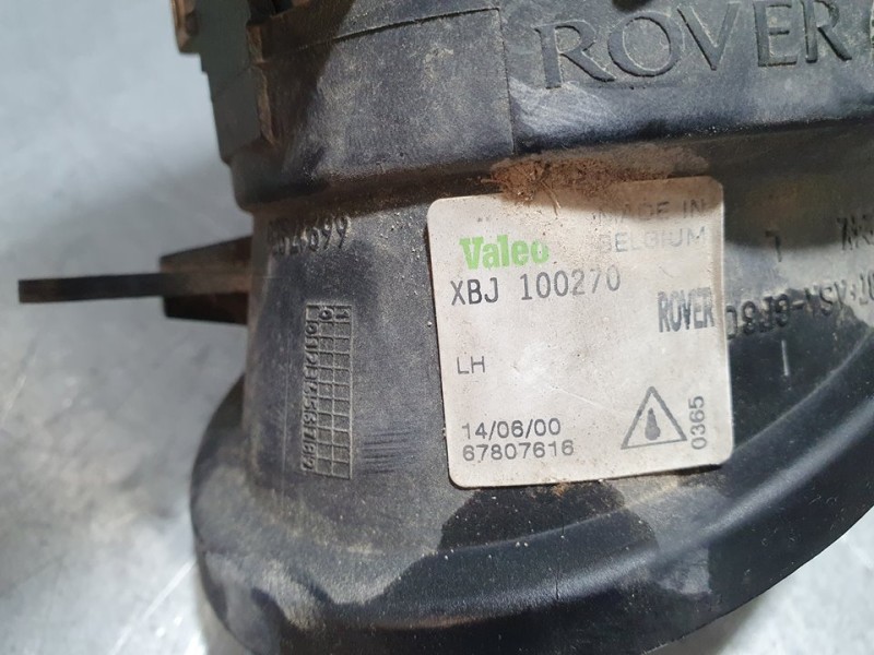 Recambio de faro antiniebla izquierdo para mg serie 75 (rj) 2.0 kv6 classic referencia OEM IAM 67807616  