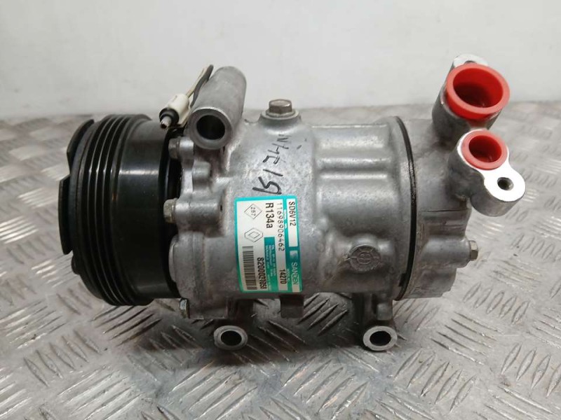 Recambio de compresor aire acondicionado para renault clio ii fase ii (b/cb0) authentique referencia OEM IAM 8200037058 SD6V12 S